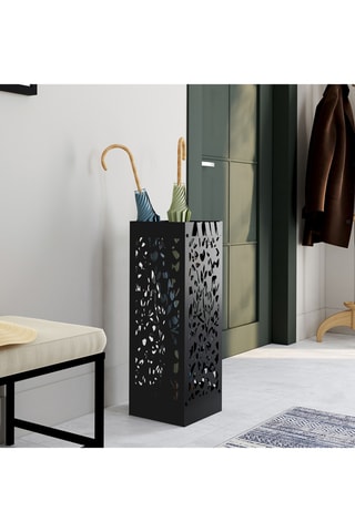 Suporte para guarda-chuvas Flora - 15,5 x 15,5 x 45 cm