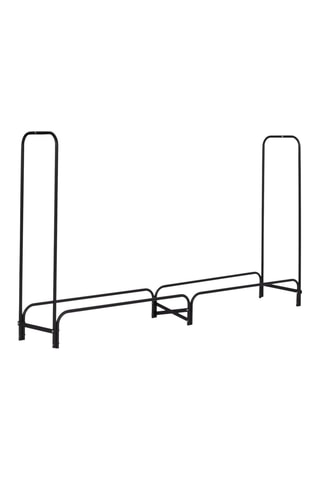 Suporte para lenha com pés de grande capacidade com capa