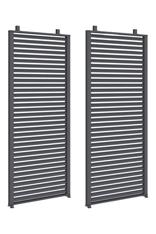 2 persianas para pérgula Marina - 210 x 85 cm