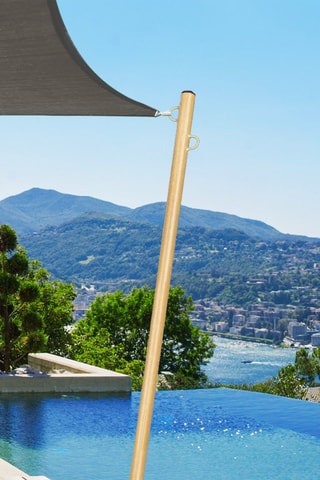 2 postes para velas de sombra - 220 cm