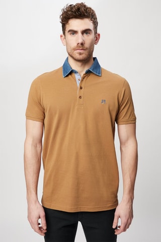 Polo - Harmont & Blaine Jeans - Bleu et marron