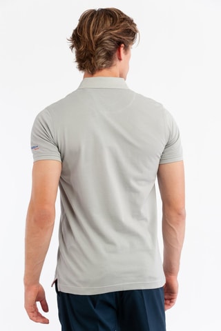 Polo - Harmont & Blaine Jeans - Bleu, gris et rouge