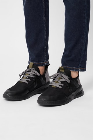 Sneakers montantes - Harmont & Blaine Jeans - Noir et vert