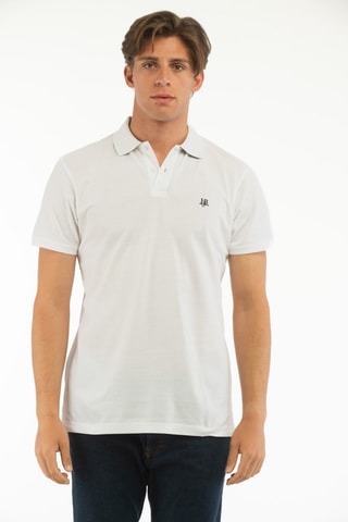 Polo - Harmont & Blaine Jeans - Blanc et noir