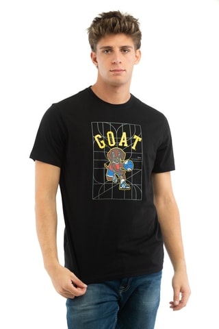 T-shirt - Noir, rouge et jaune