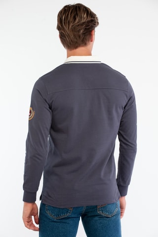 Polo - Harmont & Blaine Jeans - Bleu