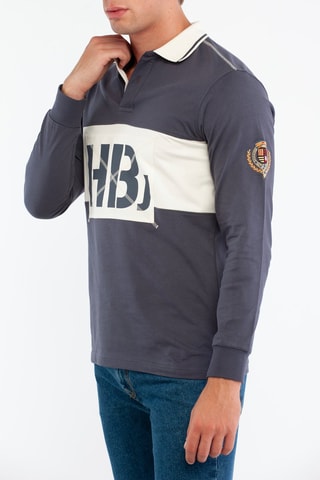 Polo - Harmont & Blaine Jeans - Bleu