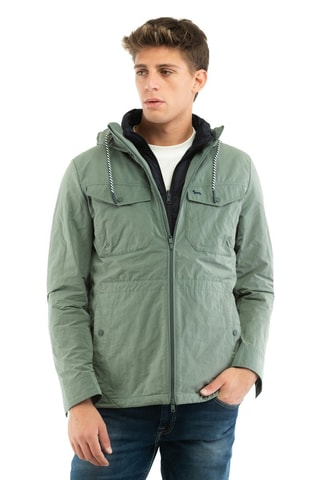 Veste à capuche - Vert