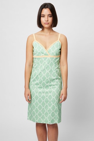 Robe droite - Harmont & Blaine - Blanc, vert et rose