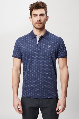 Polo - Harmont & Blaine Jeans - Blanc et bleu