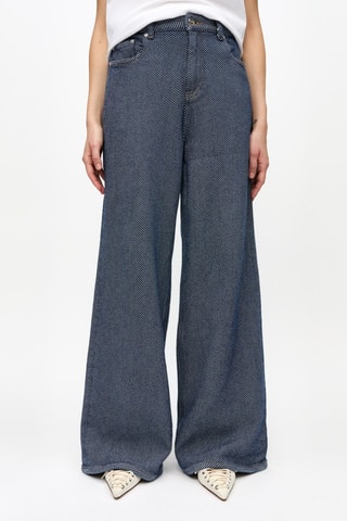 Jeans in cotone bio - Blu - Ganni