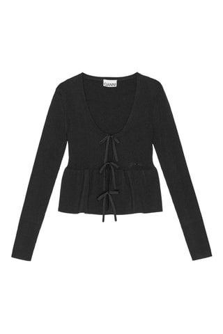 Cardigan - Nero - Ganni
