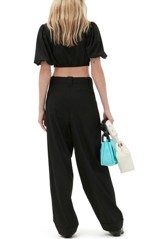 Pantaloni - Nero - Ganni