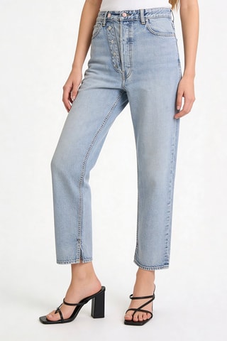Jeans in cotone bio - Azzurro - Ganni