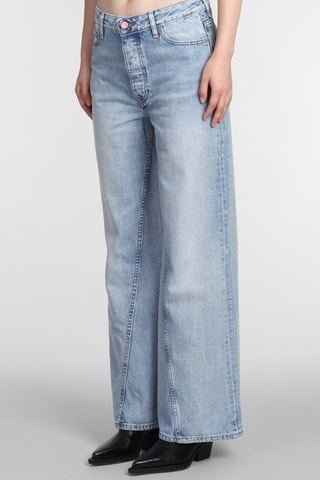 Jeans in cotone bio - Blu - Ganni