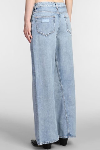 Jeans in cotone bio - Blu - Ganni