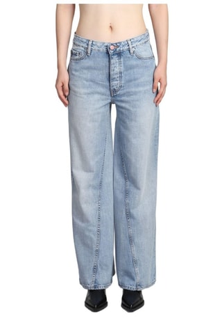 Jeans in cotone bio - Blu - Ganni