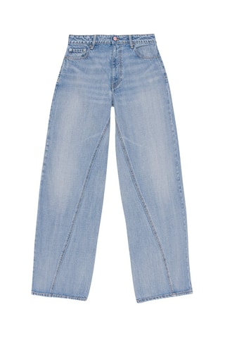 Jeans in cotone bio - Blu - Ganni