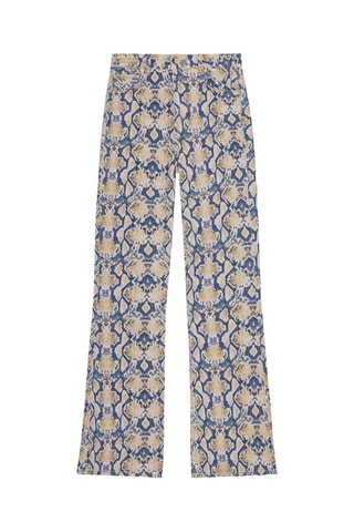 Jeans in cotone bio - Cobalto e taupe - Ganni