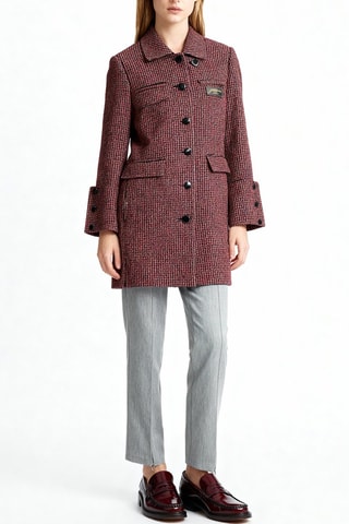 Cappotto in lana - Rosso - Ganni