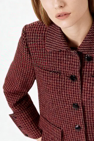 Cappotto in lana - Rosso - Ganni