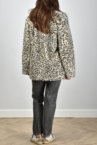 Cappotto - Ecrù e nero - Ganni