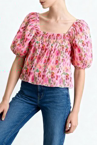 Top - Multicolore - Ganni