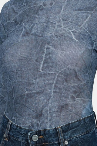 Top - Blu scuro - Ganni