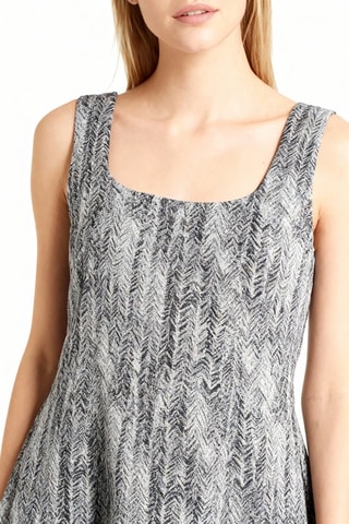 Abito a trapezio in cotone bio - Blu - Ganni