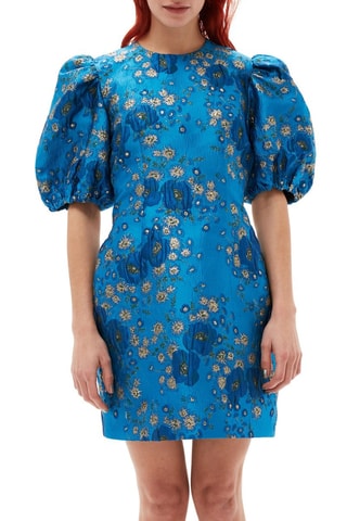 Abito taglio dritto - Azzurro - Ganni