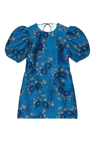 Abito taglio dritto - Azzurro - Ganni