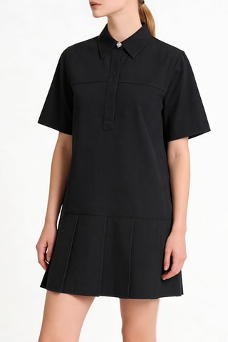 Abito t-shirt - Nero - Ganni