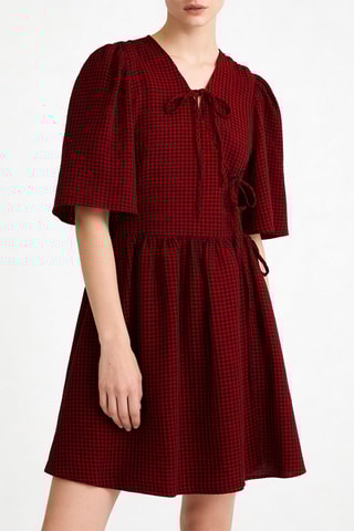 Abito a campana - Rosso - Ganni