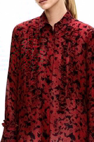Camicia - Rosso - Ganni
