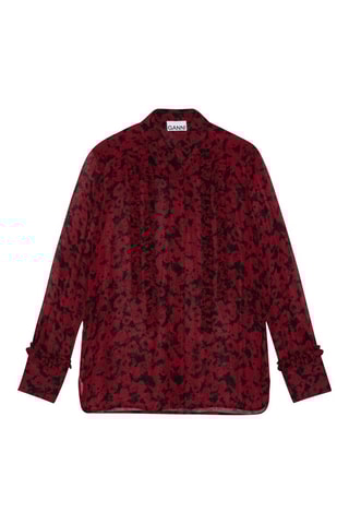 Camicia - Rosso - Ganni