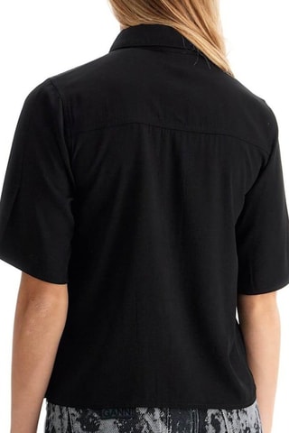 Blusa - Nero - Ganni