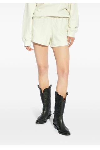 Shorts in cotone bio - Grigio - Ganni