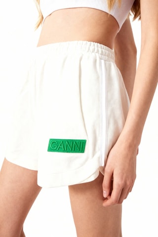 Shorts - Bianco - Ganni