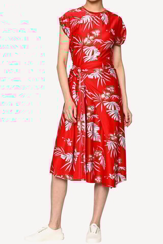 Abito asimmetrico - Rosso - Rabanne