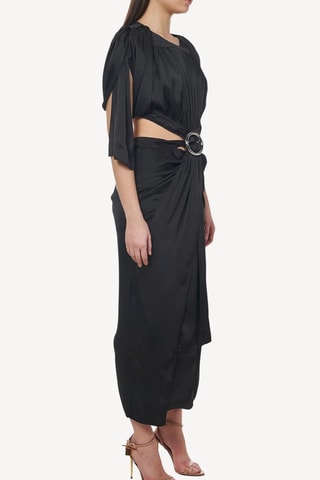 Abito midi - Nero - Rabanne