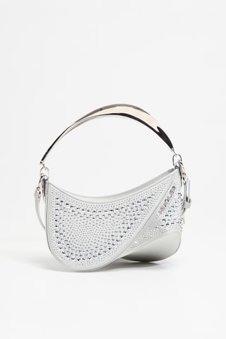 Borsa a spalla in pelle di vitello - Nero - Mugler