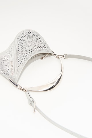 Borsa a spalla in pelle di vitello - Nero - Mugler