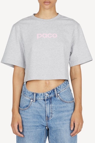 T-shirt - Grigio - Rabanne