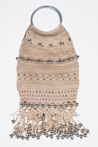 Borsa a mano - Beige - Rabanne