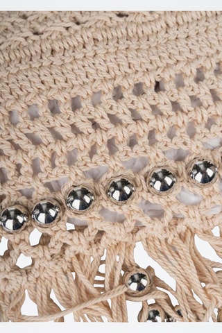 Borsa a mano - Beige - Rabanne