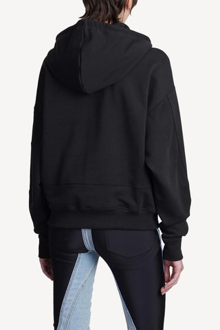 Felpa con cappuccio - Nero - Mugler