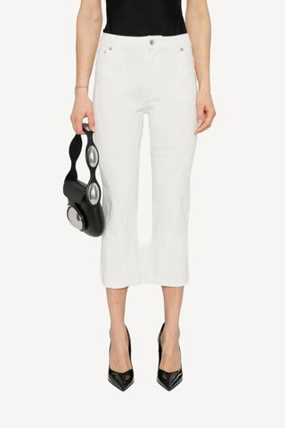 Pantaloni capri - Bianco - Mugler