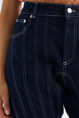 Jeans - Blu - Mugler