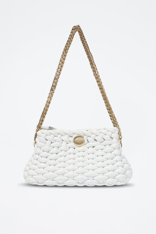 Borsa a spalla in pelle - Bianco - Proenza