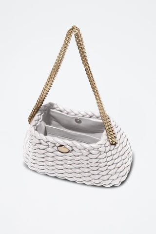 Borsa a spalla in pelle - Bianco - Proenza